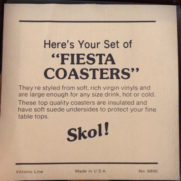 Pepsi-7up collectible coaster set - Picture 7 of 7